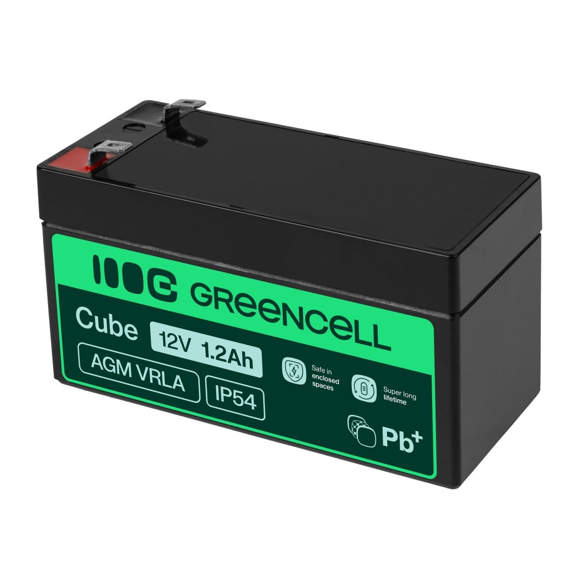 Green Cell AGM17 Batterie de l'onduleur Sealed Lead Acid (VRLA) 12 V 1,2 Ah