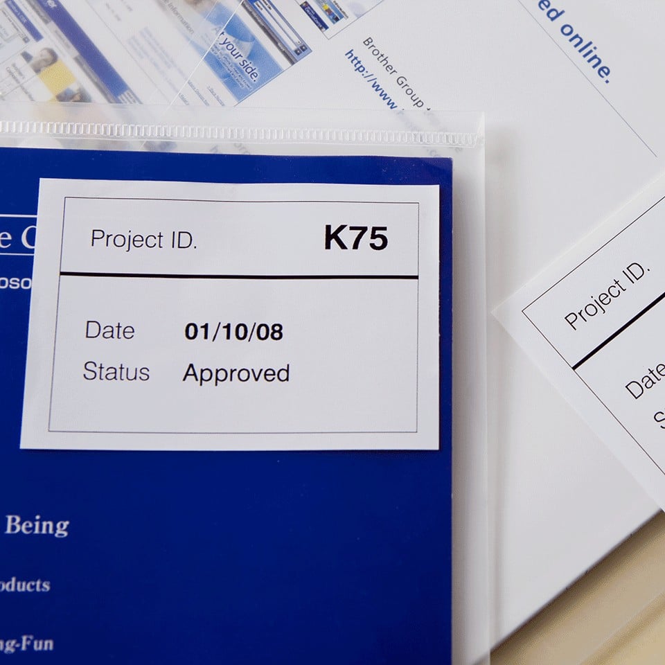 Label roll/white 62mmx36m f QL-series
