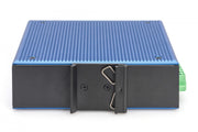 Digitus DN-651153 commutateur réseau Non-géré Gigabit Ethernet (10/100/1000) Connexion Ethernet, supportant l'alimentation via ce port (PoE) Noir, Bleu