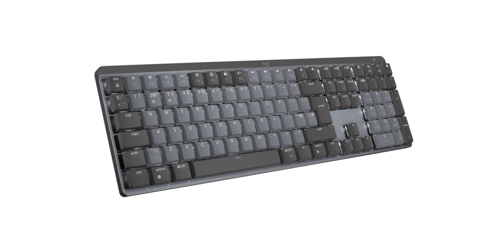 Logitech 920-010756 MX Mécanique Clavier sans fil rétroéclairé graphite Tactile