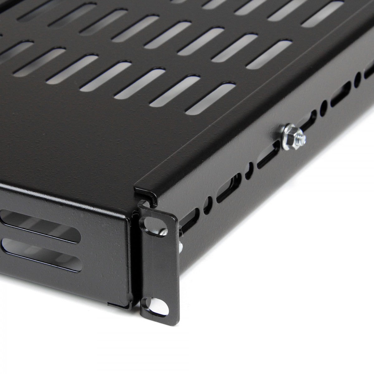 Adjustable Mount Depth Rack Mount Shelf