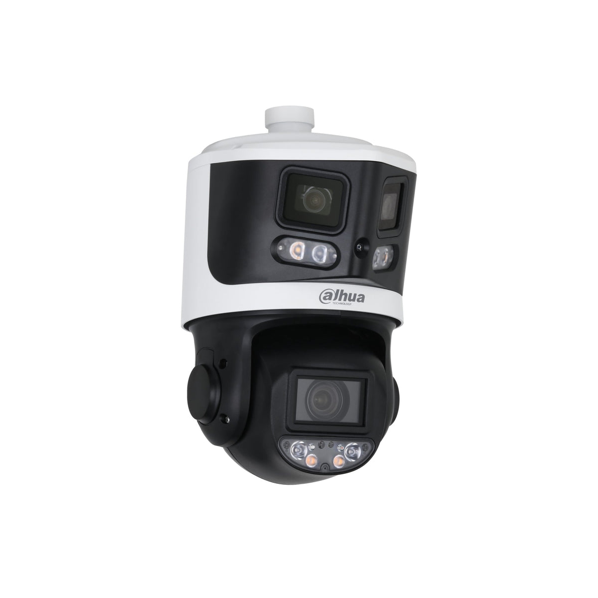 Dahua SDT3E410-8P-MB-A-PV1 Caméra panoramique et PTZ 8MP+4MP 10x Starlight TiOC, réseau