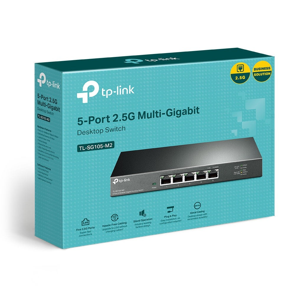 5-Port 2.5G Multi-Gigabit Desktop Switch