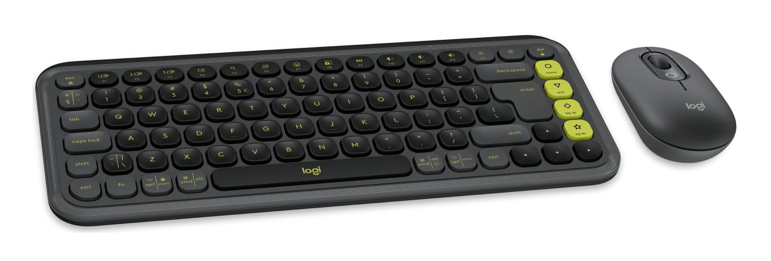 Logitech 920-013140 Combo Clavier et Souris POP Icon Graphite