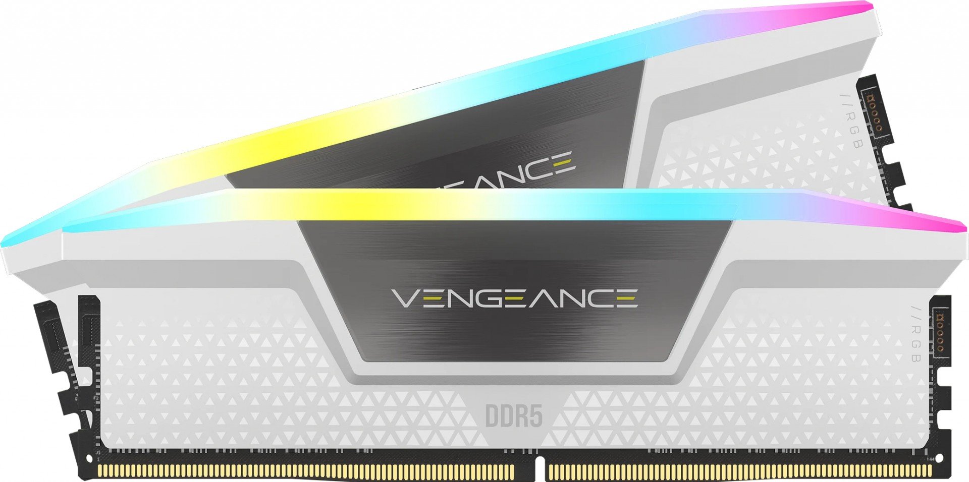 Module de mémoire Corsair Vengeance RGB CMH32GX5M2E6000Z36W 32 Go 2 x 16 Go DDR5