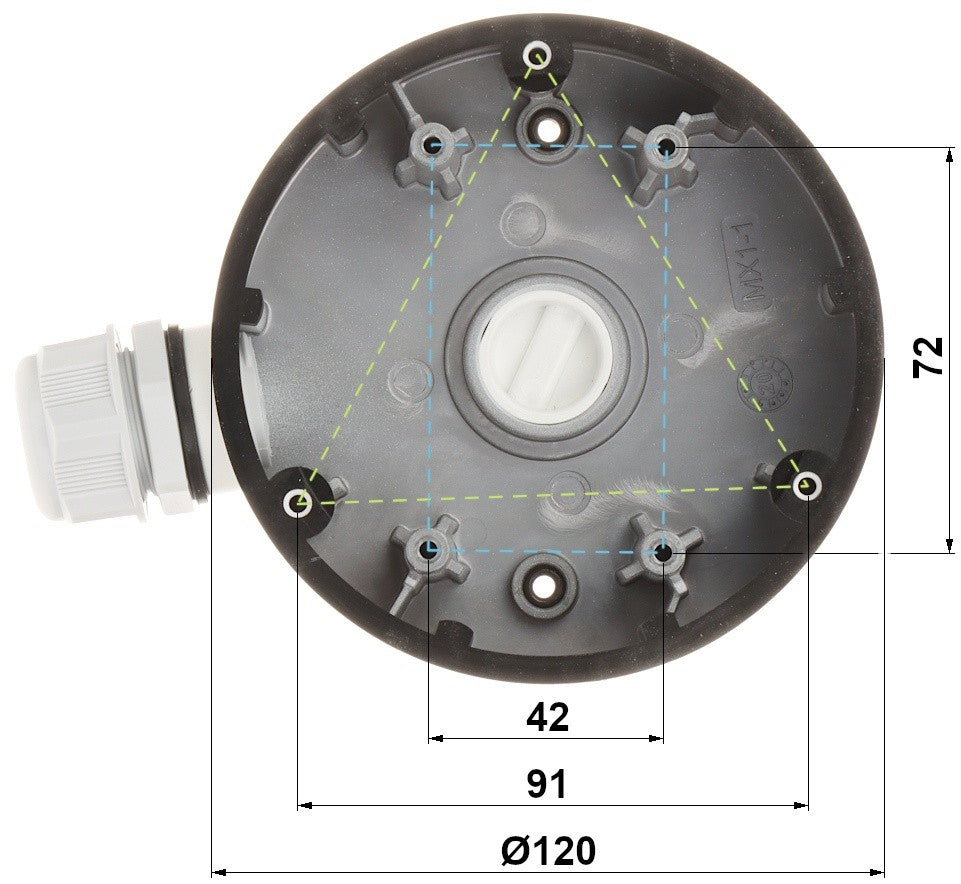 Hikvision DS-1280ZJ-DM46 Junction box