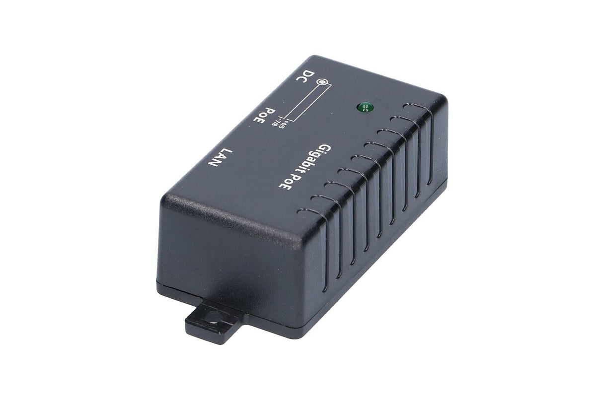 Extralink Injecteur PoE Gigabit 1 Port | 1x 1000Mb/s RJ45, Bloc