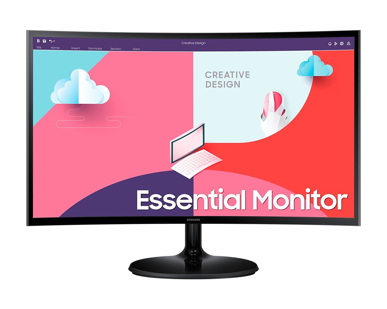 "Samsung S27C364EAU écran plat de PC 68,6 cm (27"") 1920 x 1080 pixels Full HD LCD Noir"