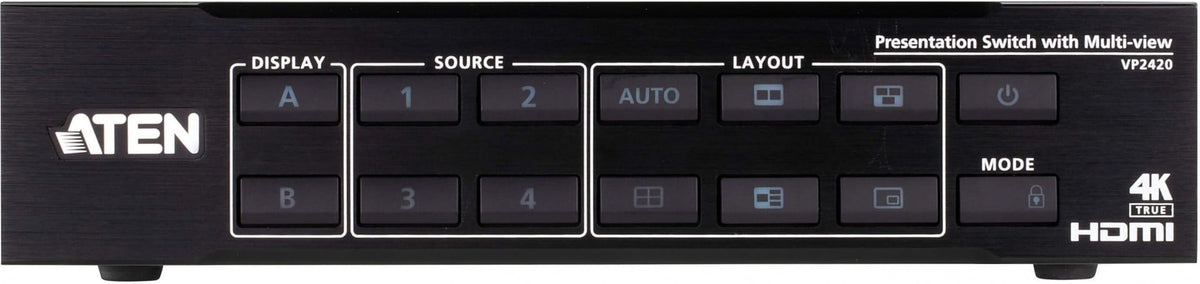 Aten VP2420-AT-G 4 x 2 True 4K Presentation Matrix Commutateur