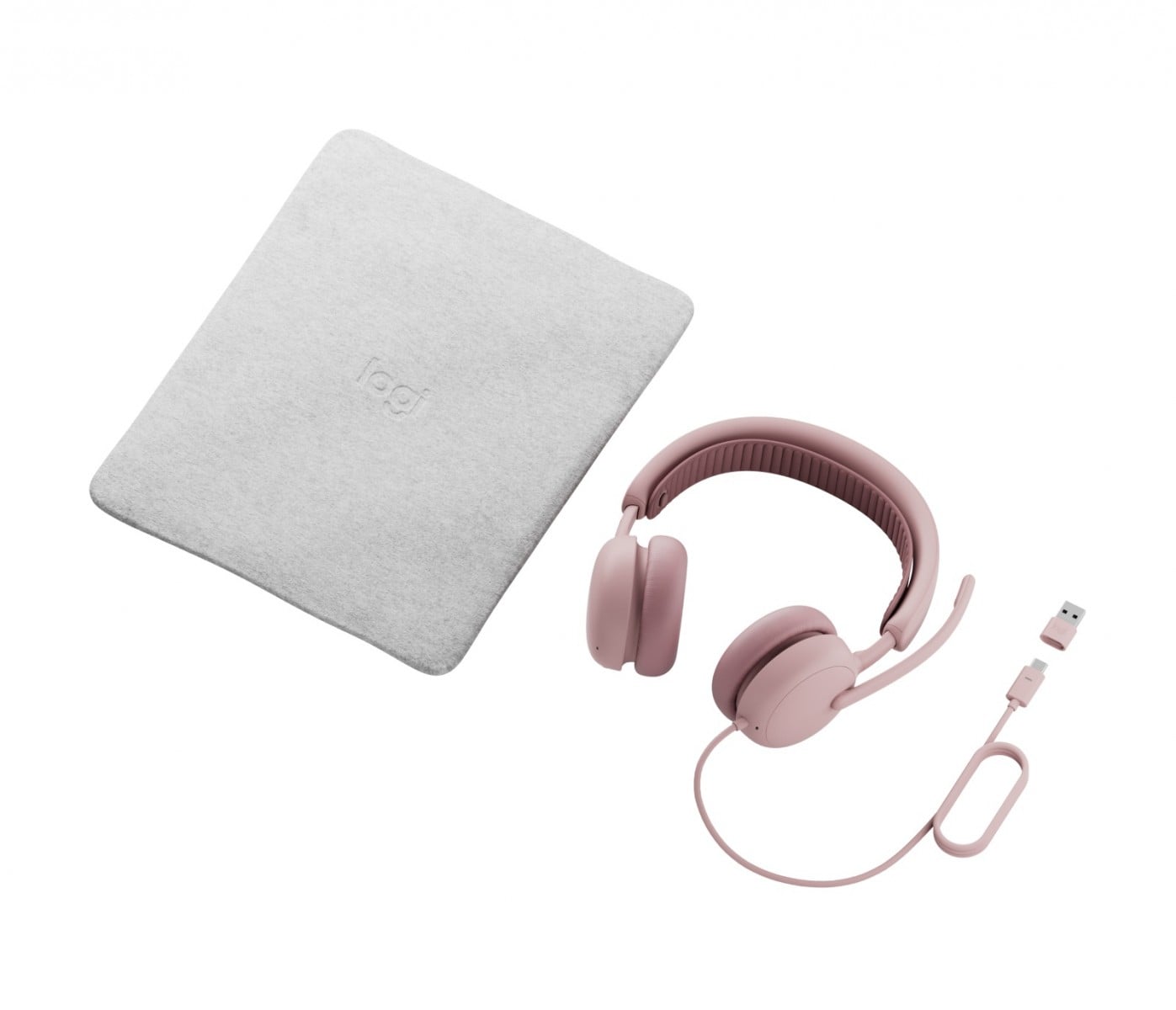 LOGITECH Zone Wired 2 for Business - ROSE
