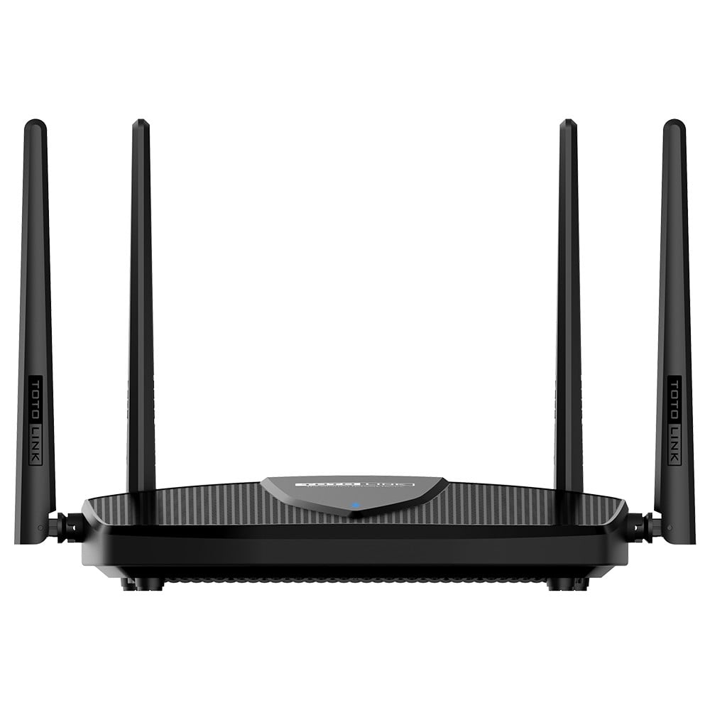 TOTOLINK X5000R AX1800 WIRELESS DUAL BAND GIGABIT ROUTER vlan routeur sans fil Gigabit Ethernet Bi-bande (2,4 GHz / 5 GHz) Noir