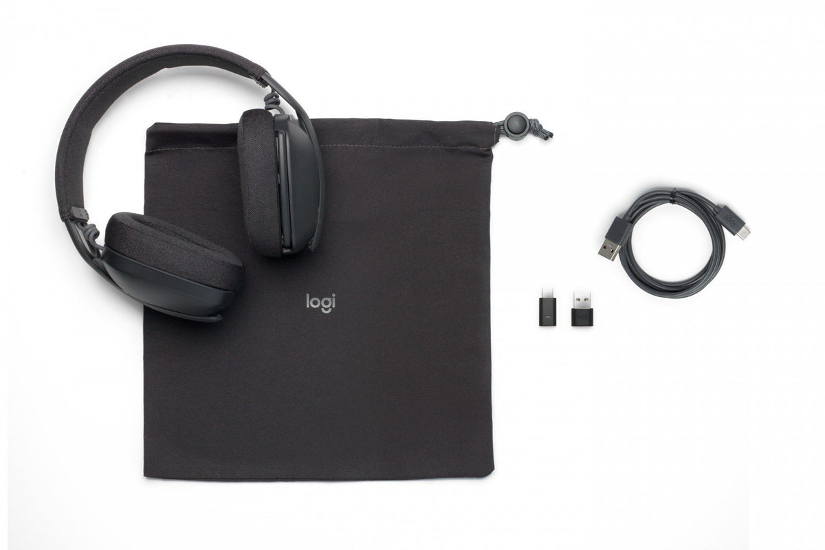 LOGITECH Zone Vibe Wireless UC headset - GRAPHITE A00167/A00172 UC MFI - EMEA-914