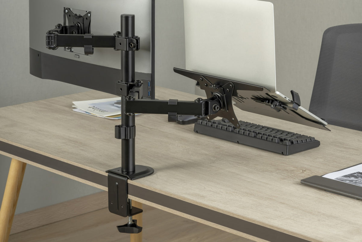 "Digitus DA-90436 support d'écran plat pour bureau 81,3 cm (32"") Noir"