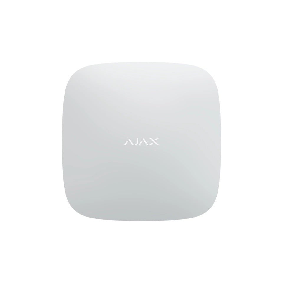 Ajax Systems 38237.01.WH1 Hub (2G) Jeweller - Panneau de contrôle d'alarme sans fil (SIM, 2G, Ethernet) blanc