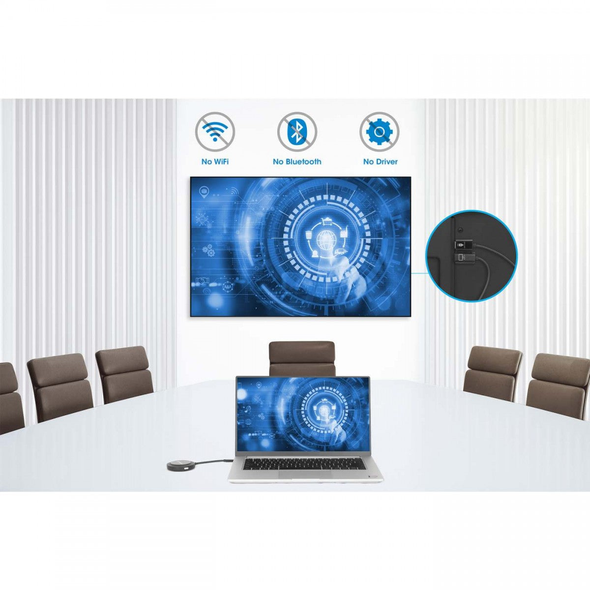 Manhattan 208420 Extenseur HDMI sans fil 50 m