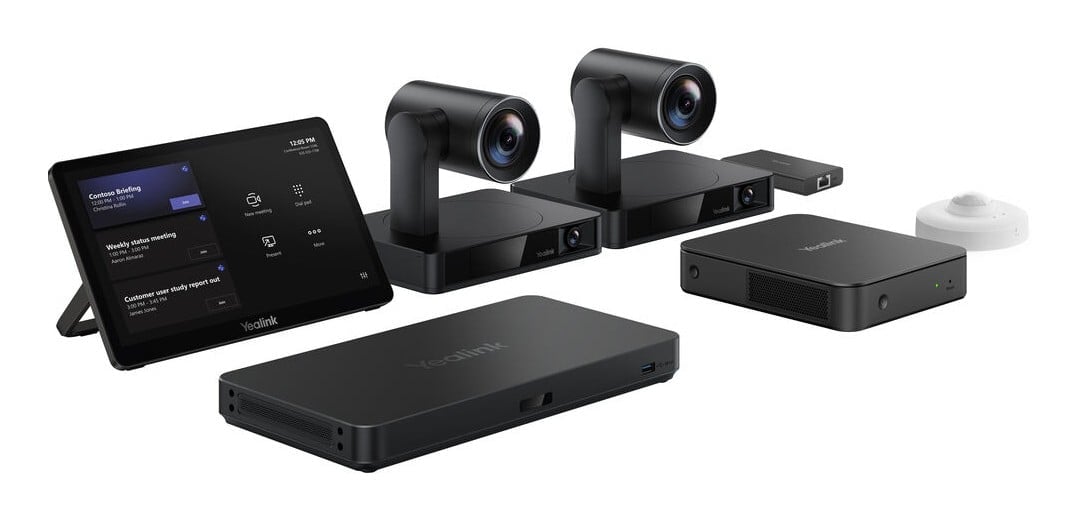 Yealink MVC S90-C5-004 systeme de vidéo conférence 8 MP Ethernet/LAN Systeme de vidéoconférence de groupe