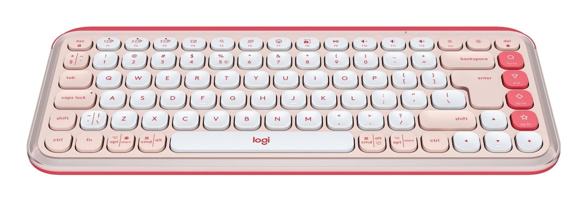 Logitech 920-013073 clavier Universel Bluetooth QWERTY US International Rose