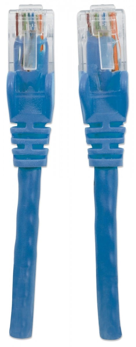 Intellinet 7.5m Cat6a S/FTP câble de réseau Bleu 7,5 m S/FTP (S-STP)