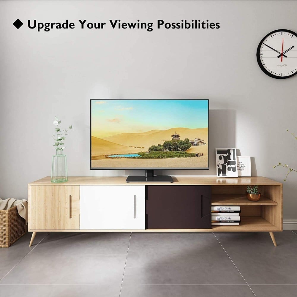 "Techly ICA-LCD 323S Support TV 23-43"" Base pivotante pour télévision moniteur"