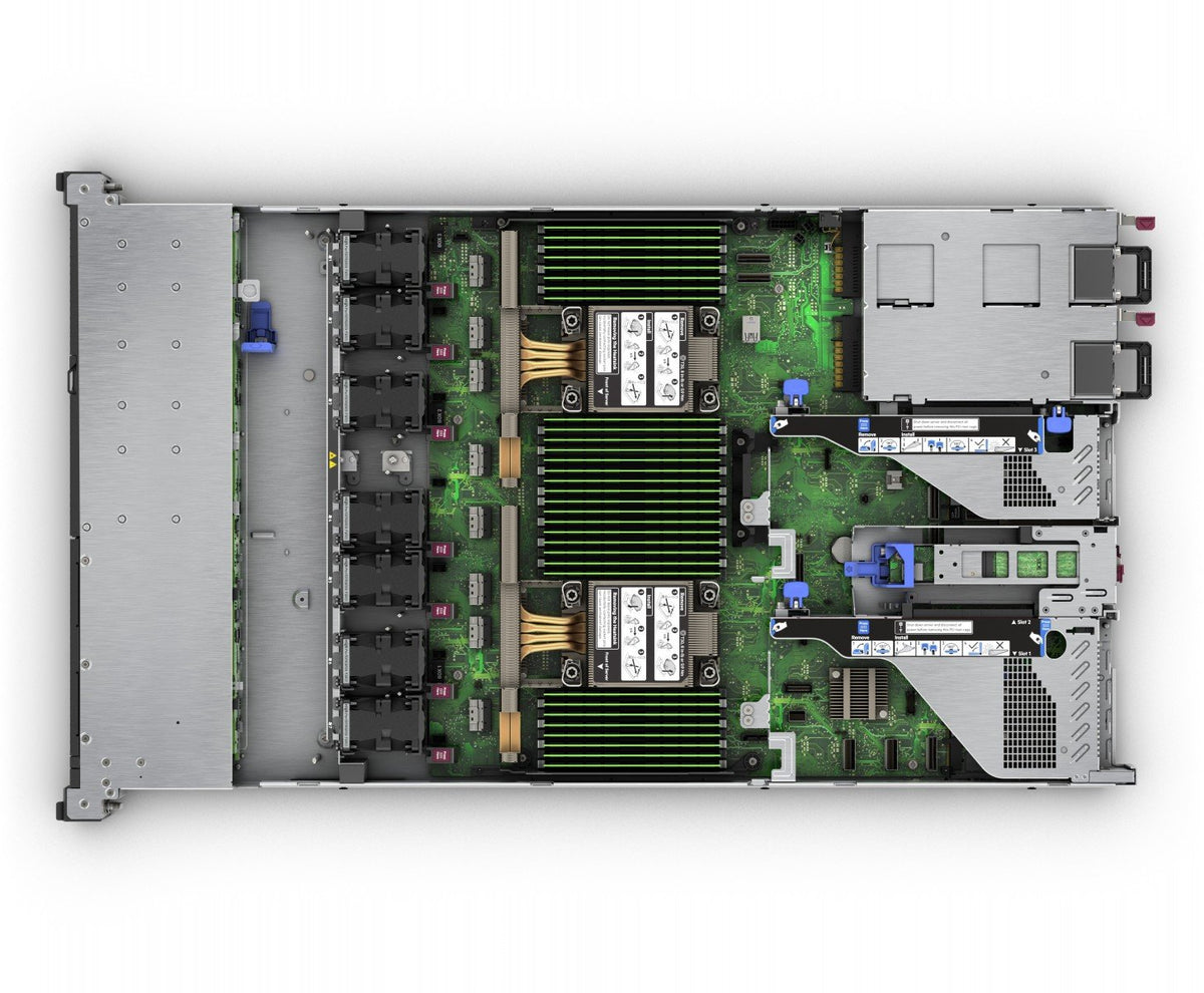 HPE ProLiant DL360 Gen11 4510 2.4GHz 12c 1P 2x32GB-R 4LFF 2x960GB SSD NC BCM5719 2x800W PS EU Server serveur 1,92 To Rack (1 U) Intel® Xeon® Silver 2,4 GHz 64 G