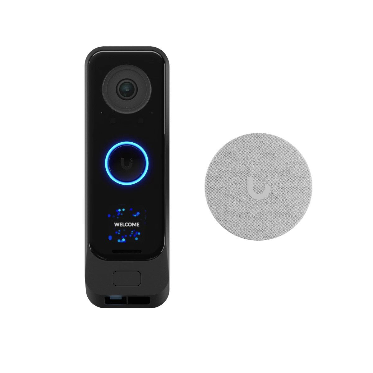 Ubiquiti UVC-G4 Doorbell Pro PoE Kit Béquiti Sonnette PoE a double caméra et carillon PoE