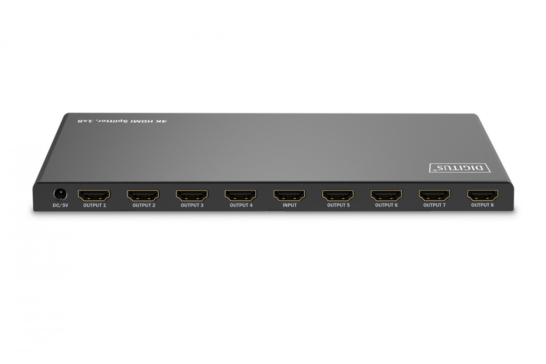 Répartiteur HDMI 1x8, 4K/60Hz UHD avec HDR, 18 Gbps, HDCP 2.2, EDID