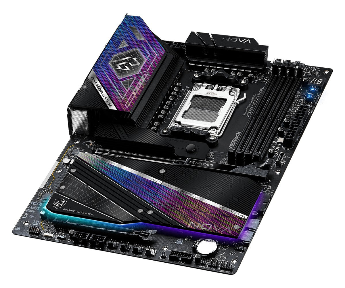 Asrock X870 NOVA WIFI AMD X870 Emplacement AM5 ATX