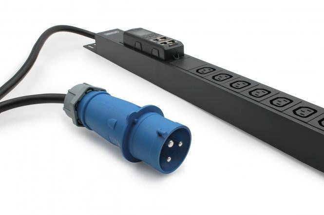 Digitus DN-IP2-V4-24C13-6C19 Multiprise SMART PDU 0U, prise IEC 60309 32A/250V, prises 24xC13 10A/250V, 6xC19 16A/250V, 32A