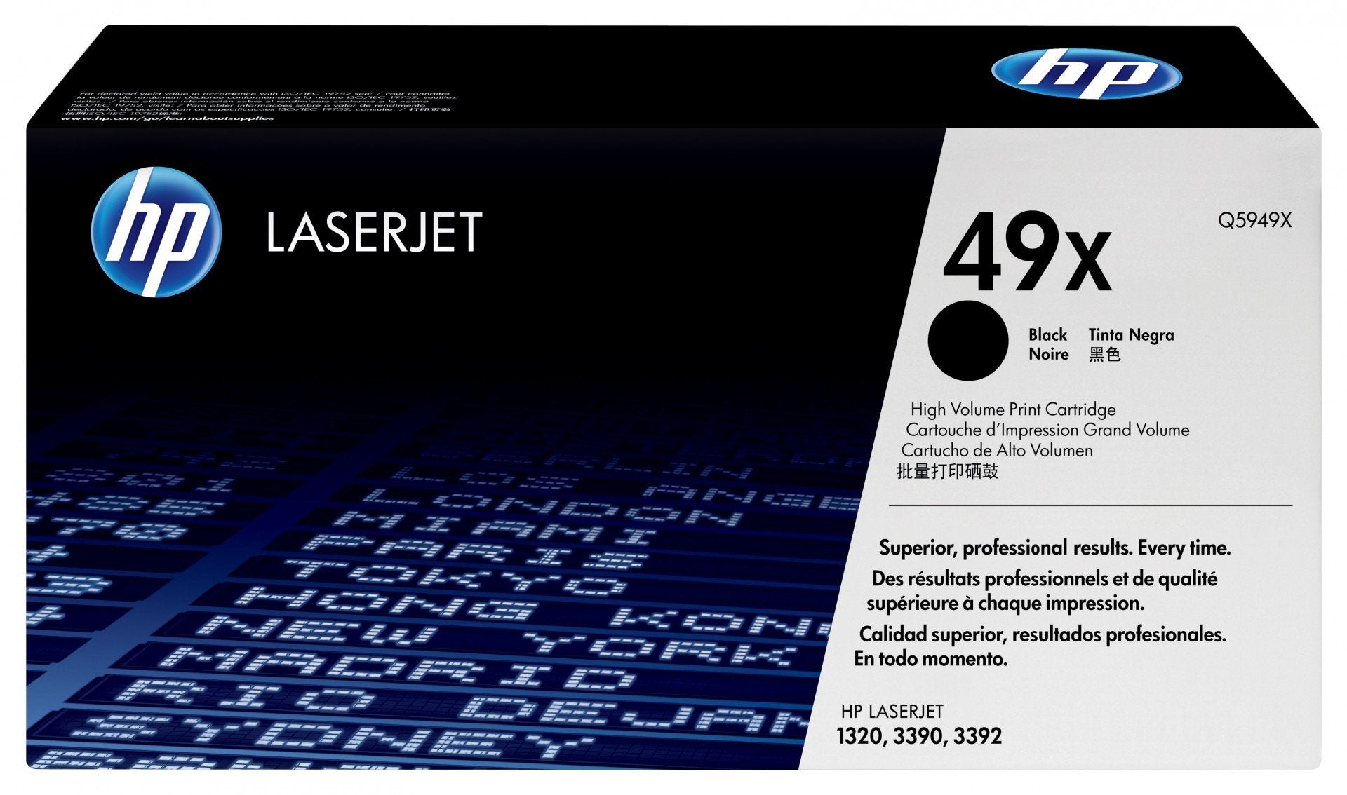 HP 49X original LaserJet Toner cartridge Q5945X black high capacity 6.000 pages 1-pack