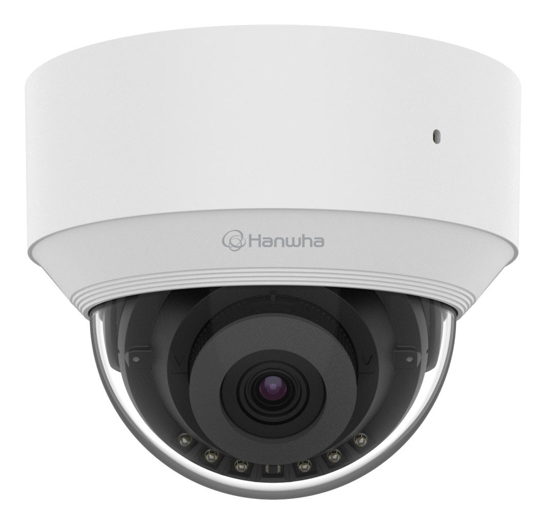 Hanwha QND-C8013R caméra de sécurité Dôme Caméra de sécurité IP Intérieure 2592 x 1944 pixels Plafond
