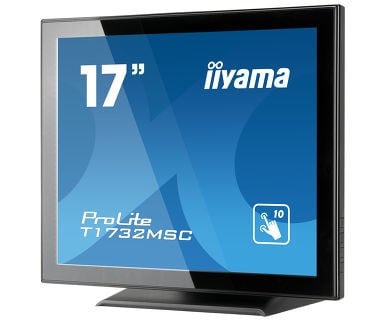 "iiyama ProLite T1732MSC-B5X moniteur a écran tactile 43,2 cm (17"") 1280 x 1024 pixels Plusieurs pressions Noir"