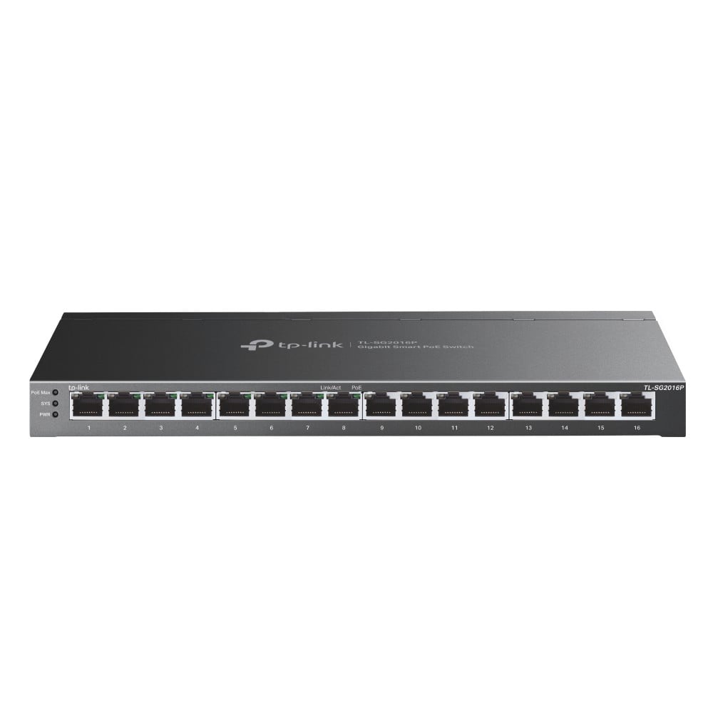 JetStream 16-Port Gigabit Smart Switch