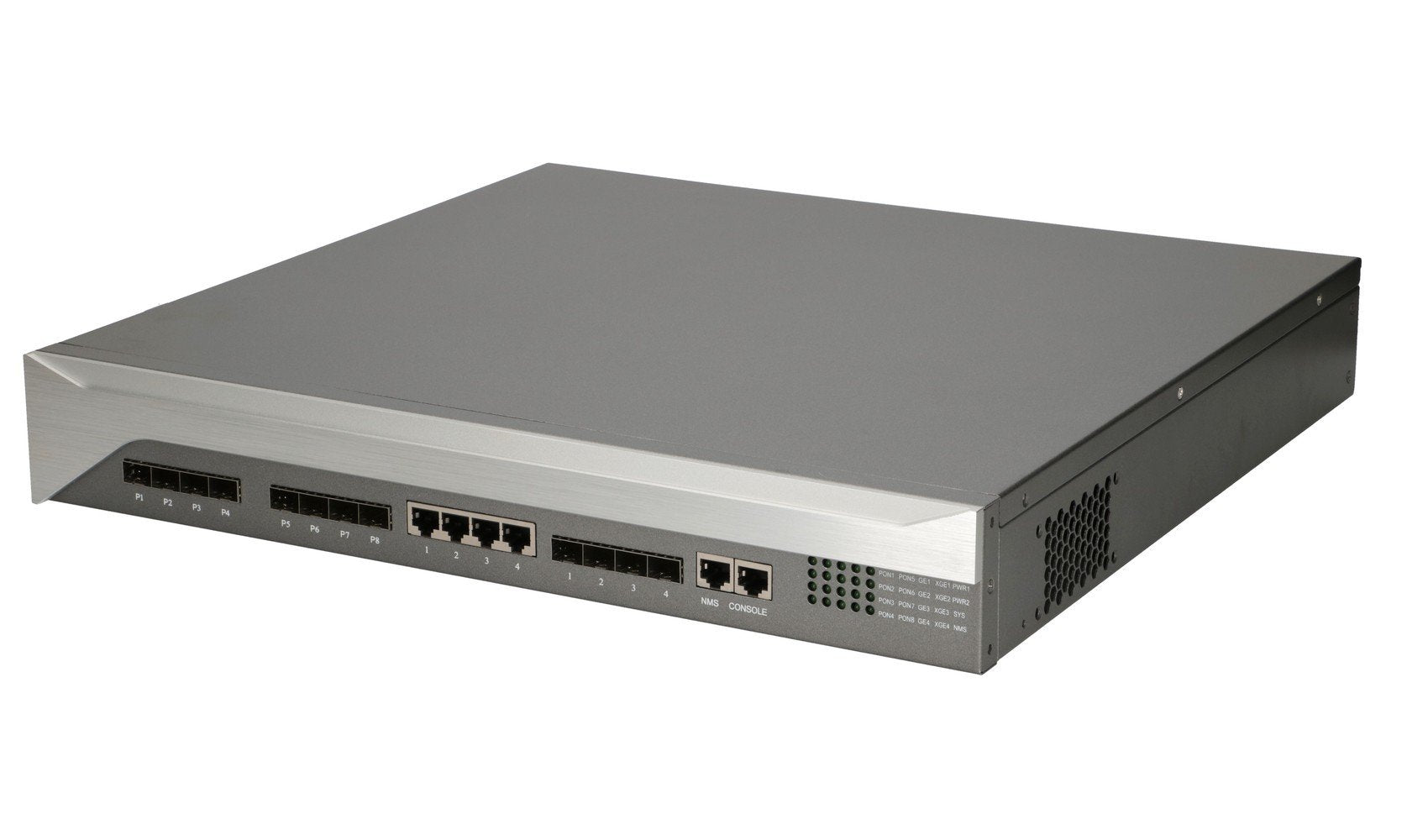 Extralink PREDATOR V2 EPON OLT 1U 19'' 8X GIGABIT PON PORTS/4x 10G SFP+ UPLINK PORTS/4X 1G PORTS