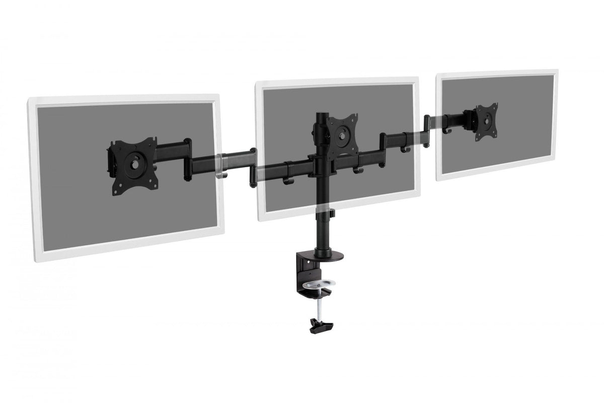 Digitus Support triple écran avec pince de fixation