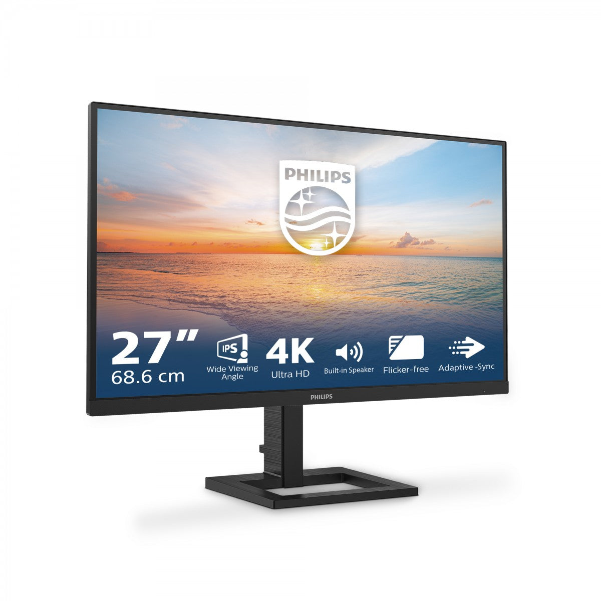 PHILIPS 27E1N1800AE/00 27p IPS 4K UHD 60Hz 350cd/m2 4ms 2xHDMI2.0 DP Speakers Pivot