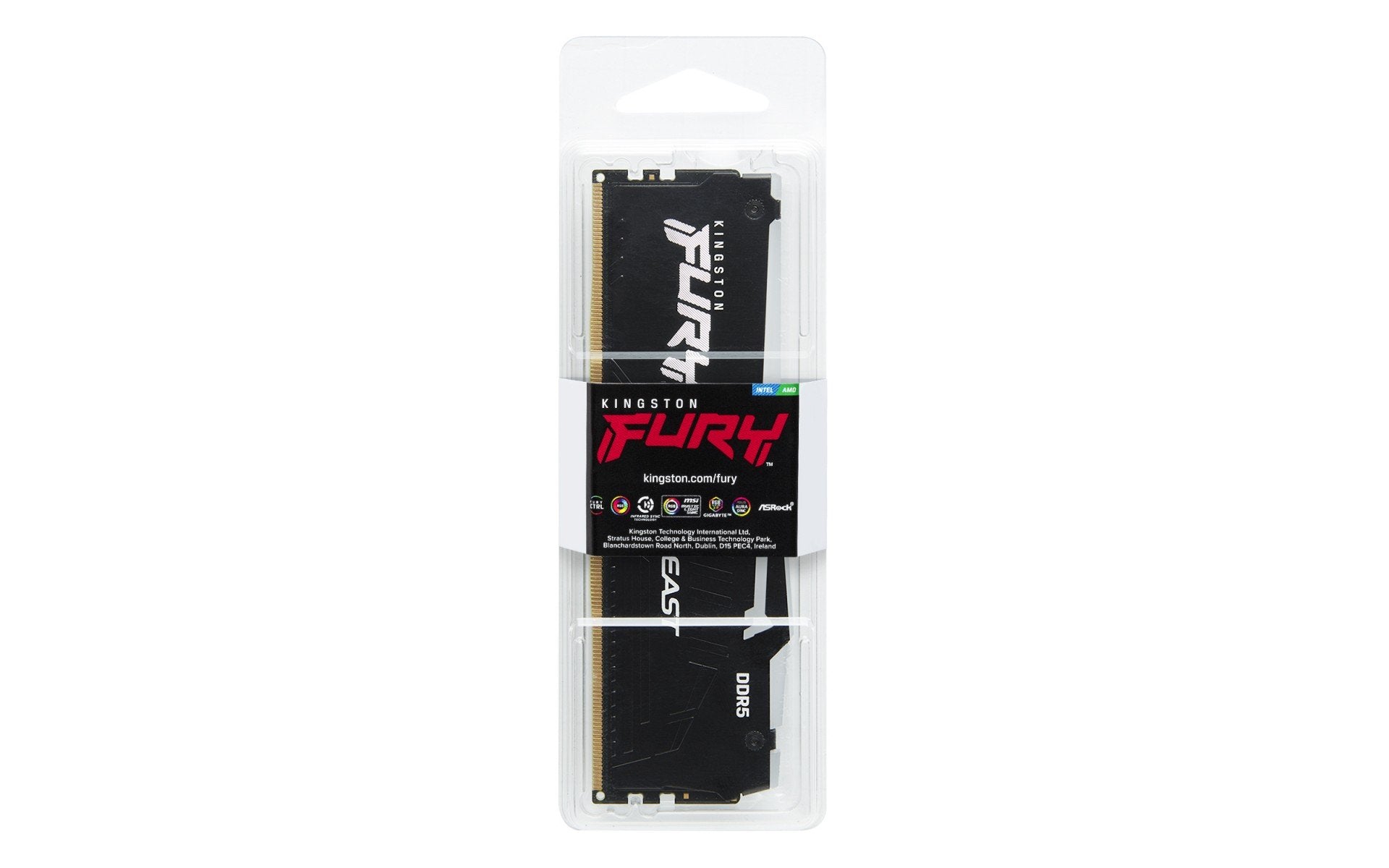 KINGSTON 32Go 5600MT/s DDR5 CL36 DIMM FURY Beast RGB EXPO
