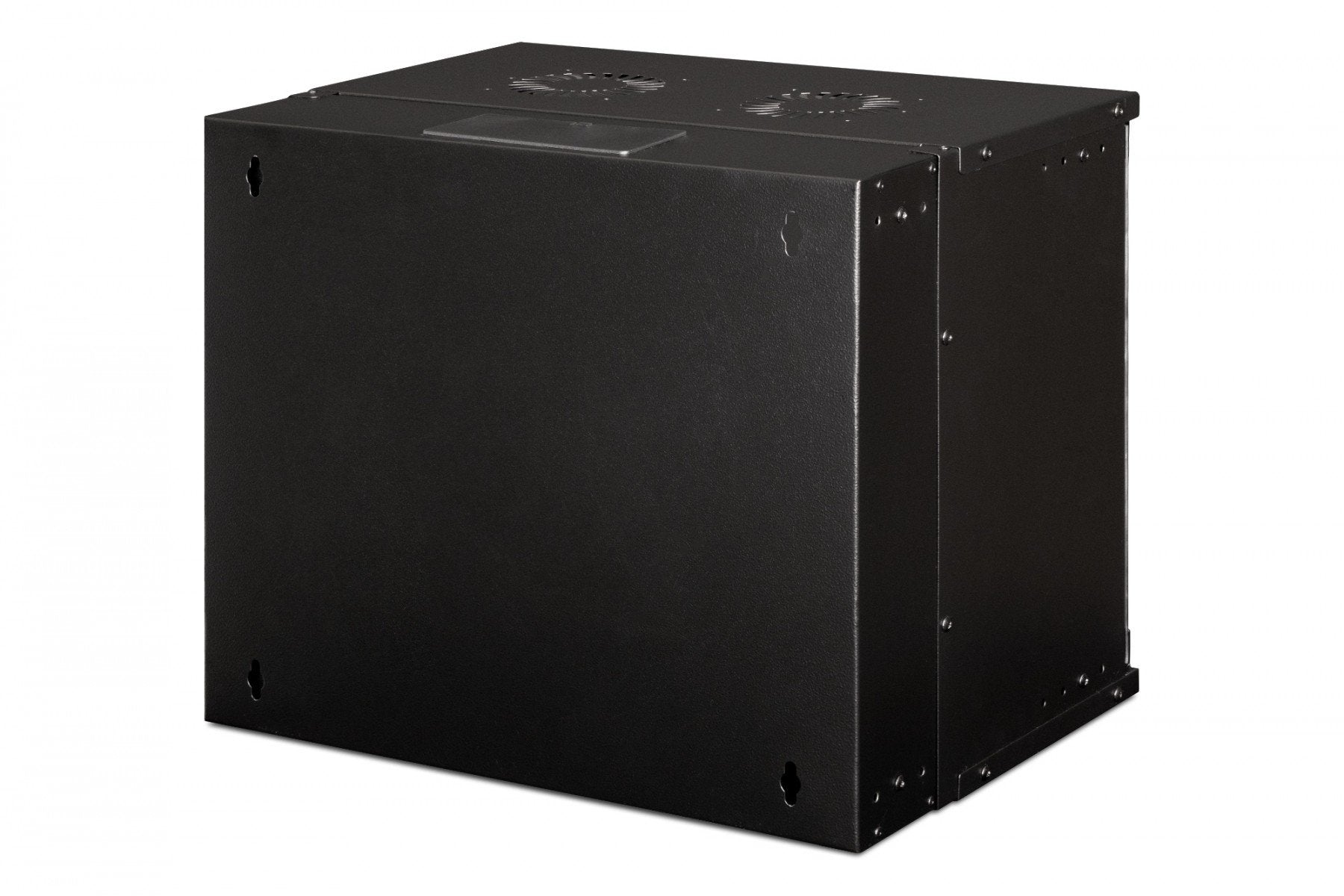 "Armoire réseau murale 19"" 9U, SOHO PRO 460 x 540 x 400 mm, porte en verre, noire, non assemblée, 60 kg"
