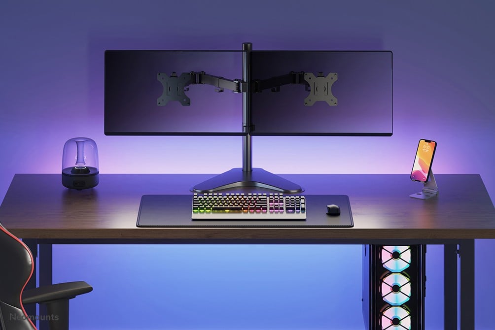 NEOMOUNTS FPMA-D550DDBLACK Support décran à poser 10-32p