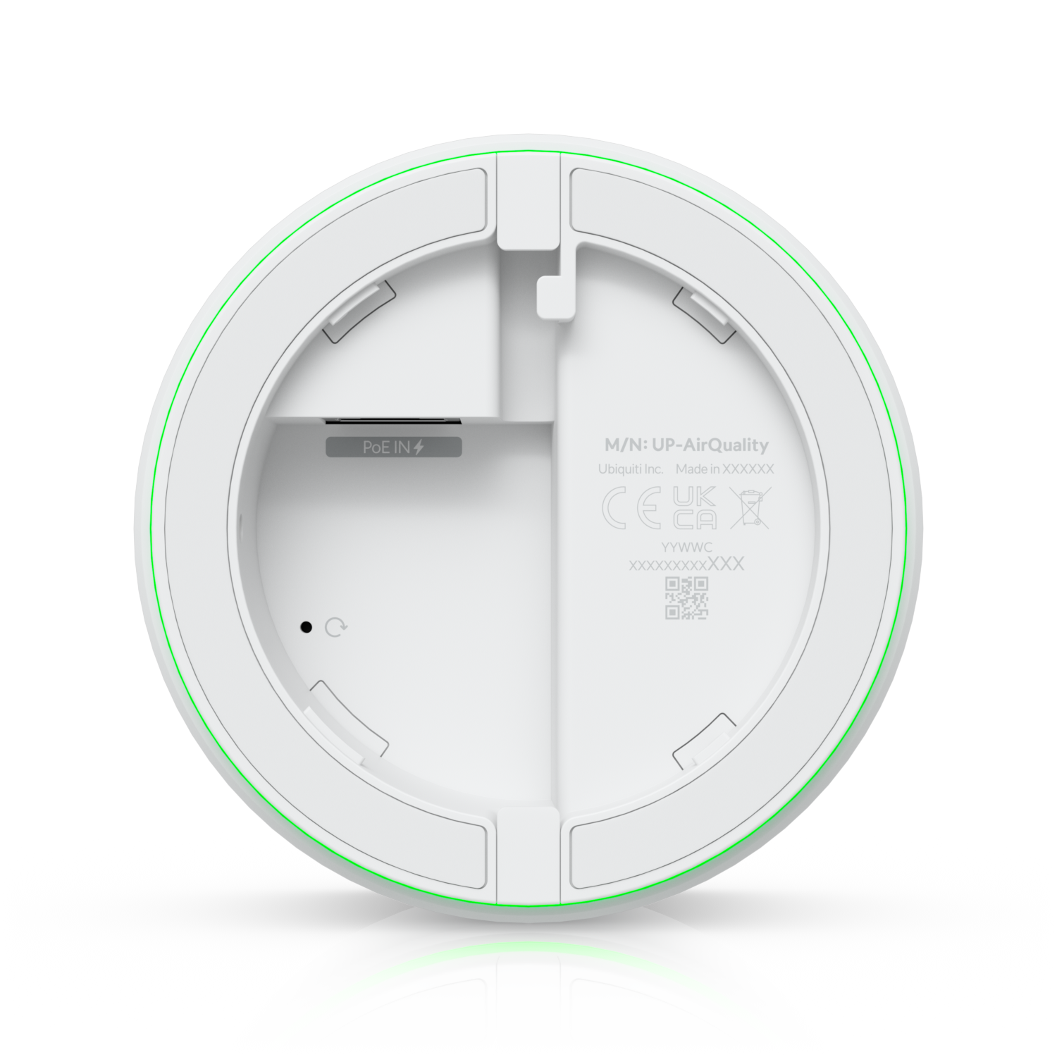 Ubiquiti UP-AirQuality Capteur de qualité de l'air et détection de vape PoE