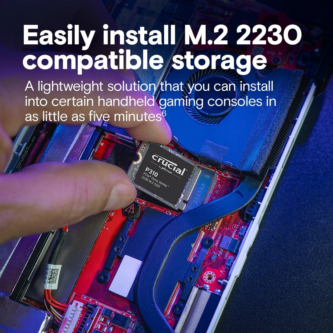 Crucial CT2000P310SSD2 disque SSD 2 To PCI Express 4.0