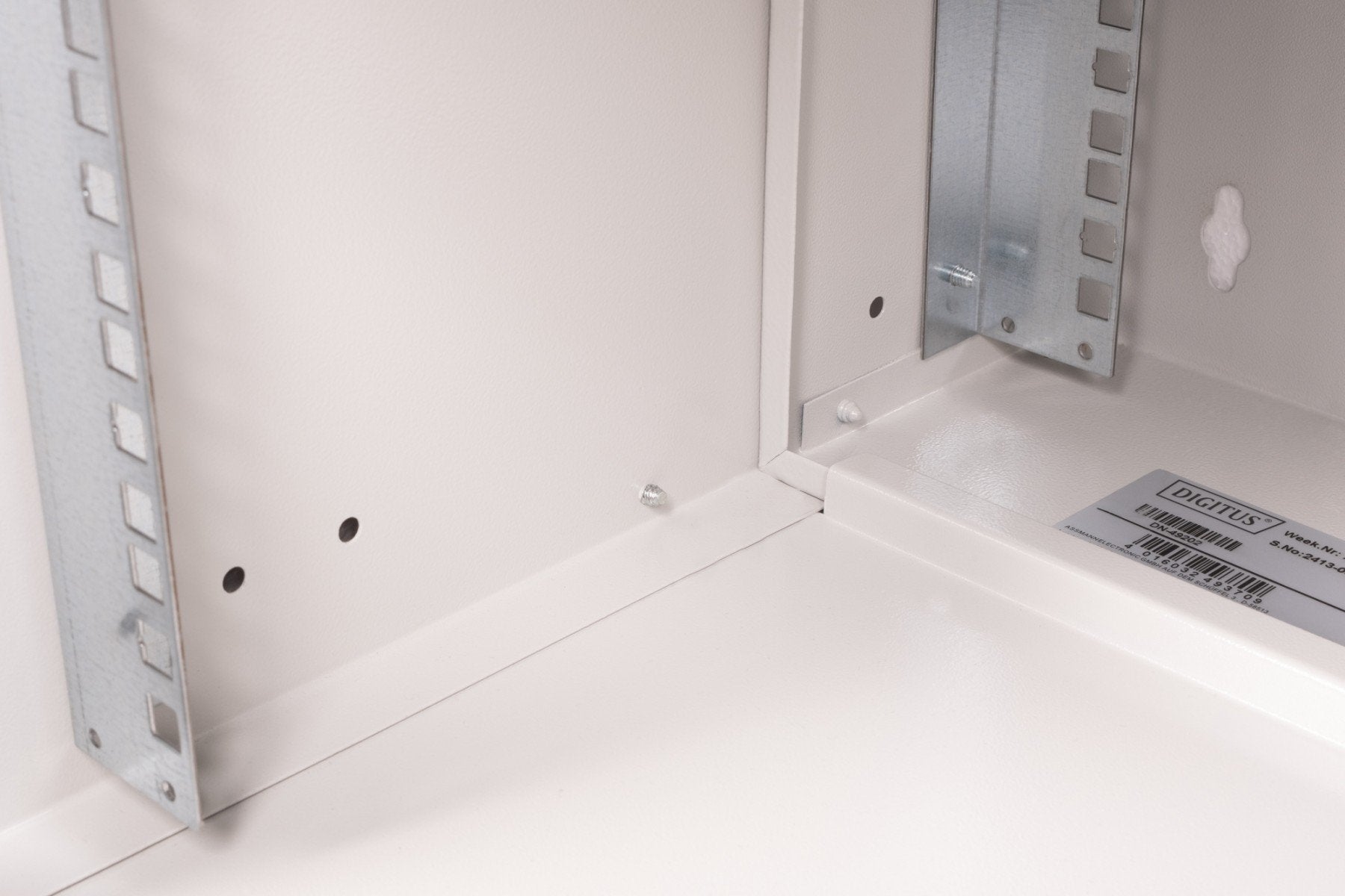 "Armoire réseau murale 19"" 7U, SOHO PRO 370 x 540 x 400 mm, porte perforée, gris, non assemblée, 60 kg"