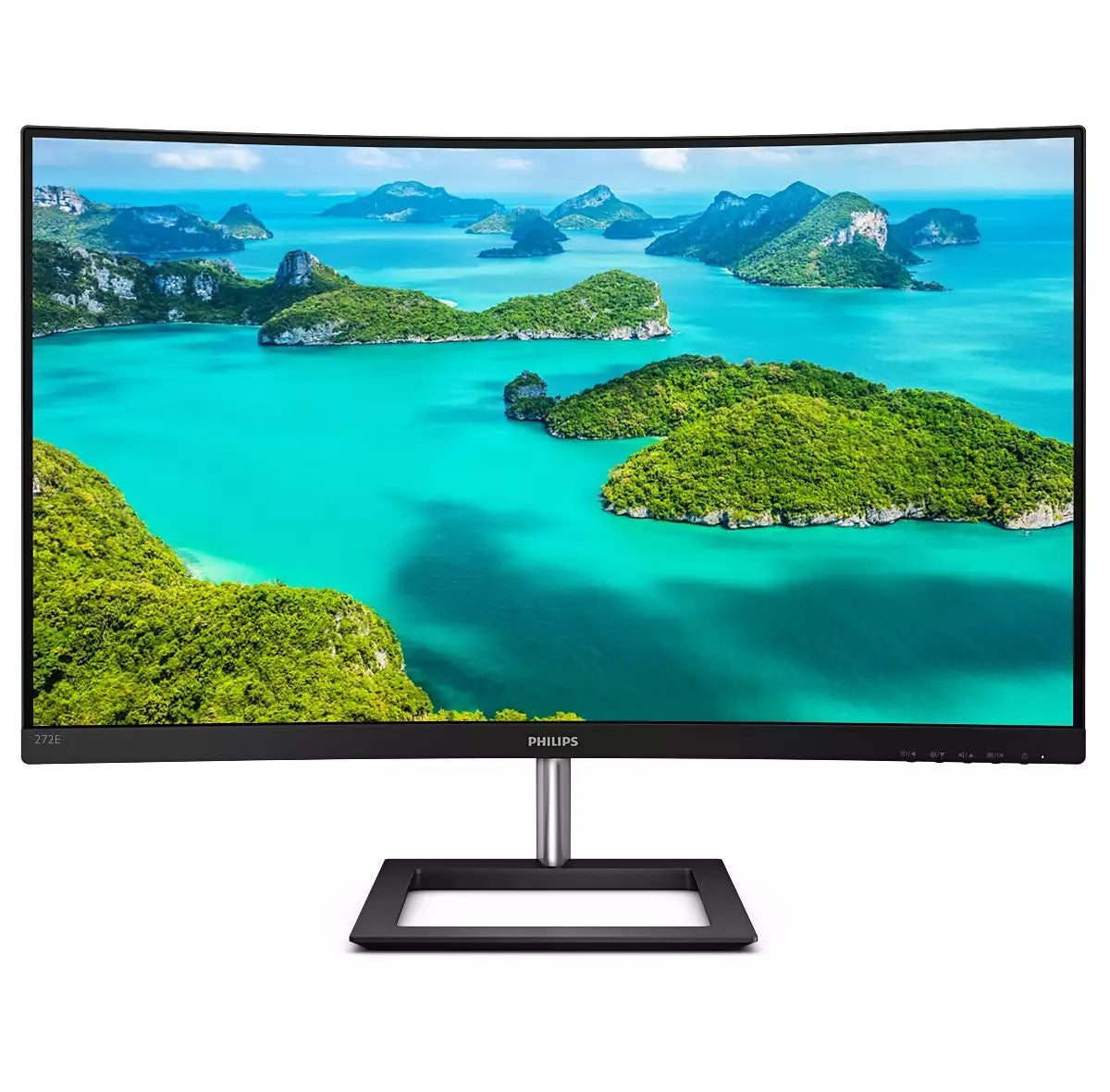 PHILIPS 272E1CA/00 - 27pcs - INCURVE - 1920 x 1080 Full HD (1080p) - VA - 250 cd/m2 - 3000:1 - 4 ms - HDMI, VGA, DP -HP