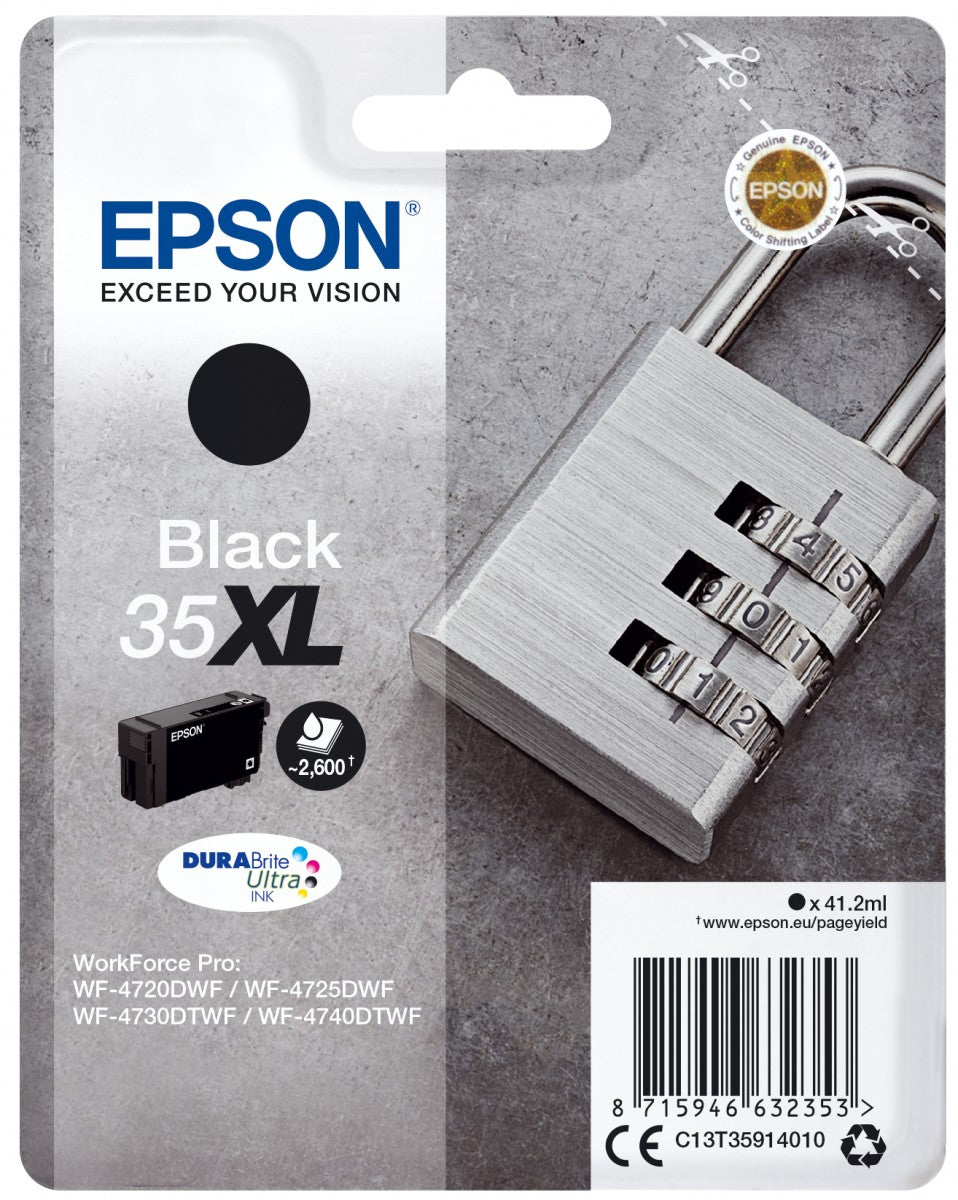 EPSON 4LB 35XL Ink Black 41.2ml