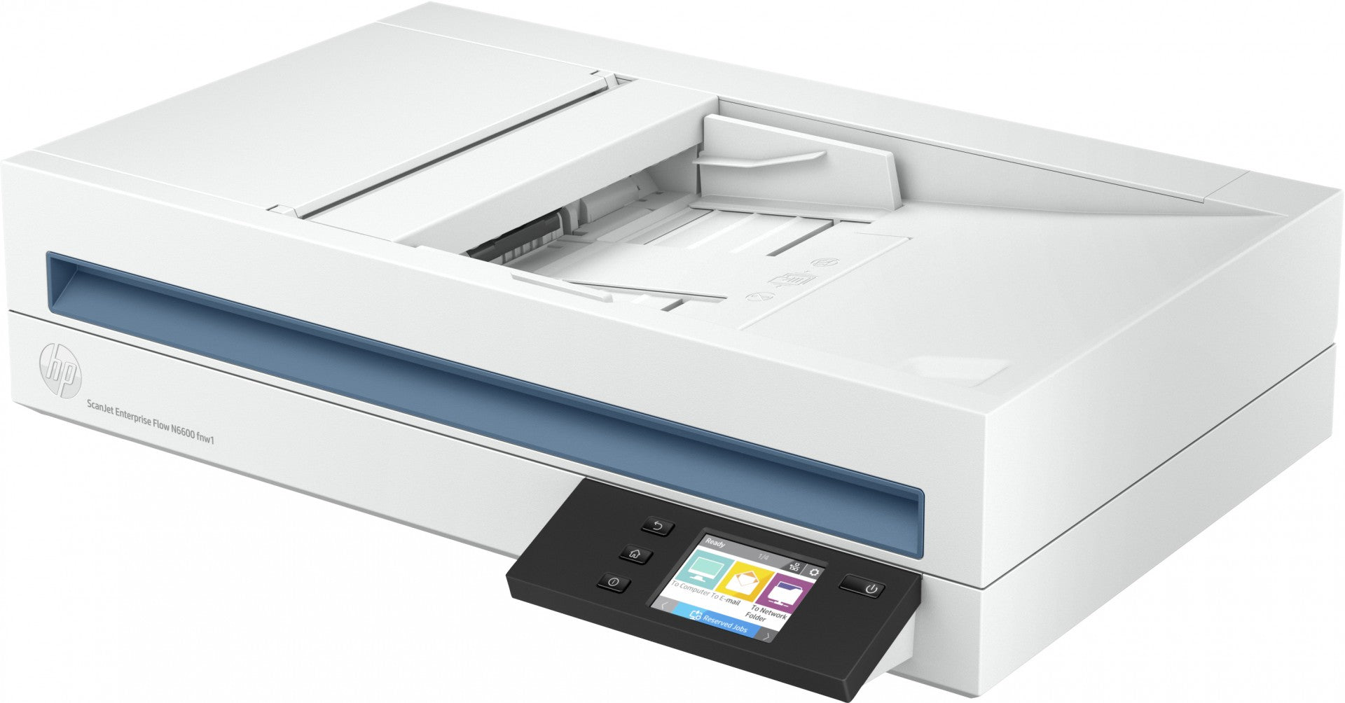 HP ScanJet Enterprise Flow N6600 fnw1 scanner à plat Réseau/USB A4 avec chargeur auto de 100 feuilles - jusqu’à 50 ppm/100ipm