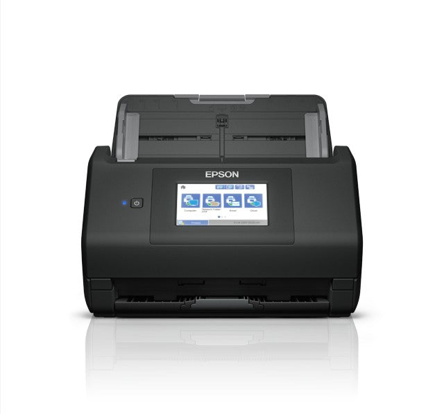EPSON WorkForce ES-580W Document scanner Contact Image Sensor CIS Duplex 600x600dpi 35ppm ADF 100sheets 4000scans/d USB Wi-Fi