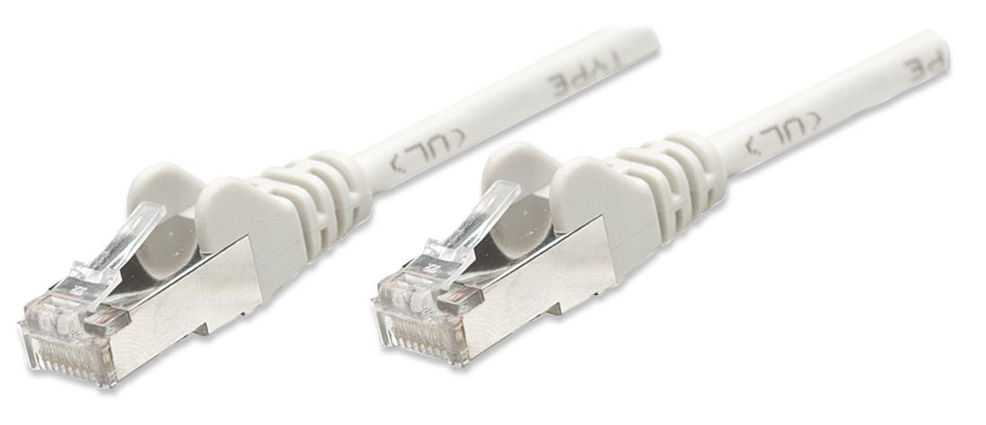 Intellinet Cat5e, 5m câble de réseau Gris F/UTP (FTP)