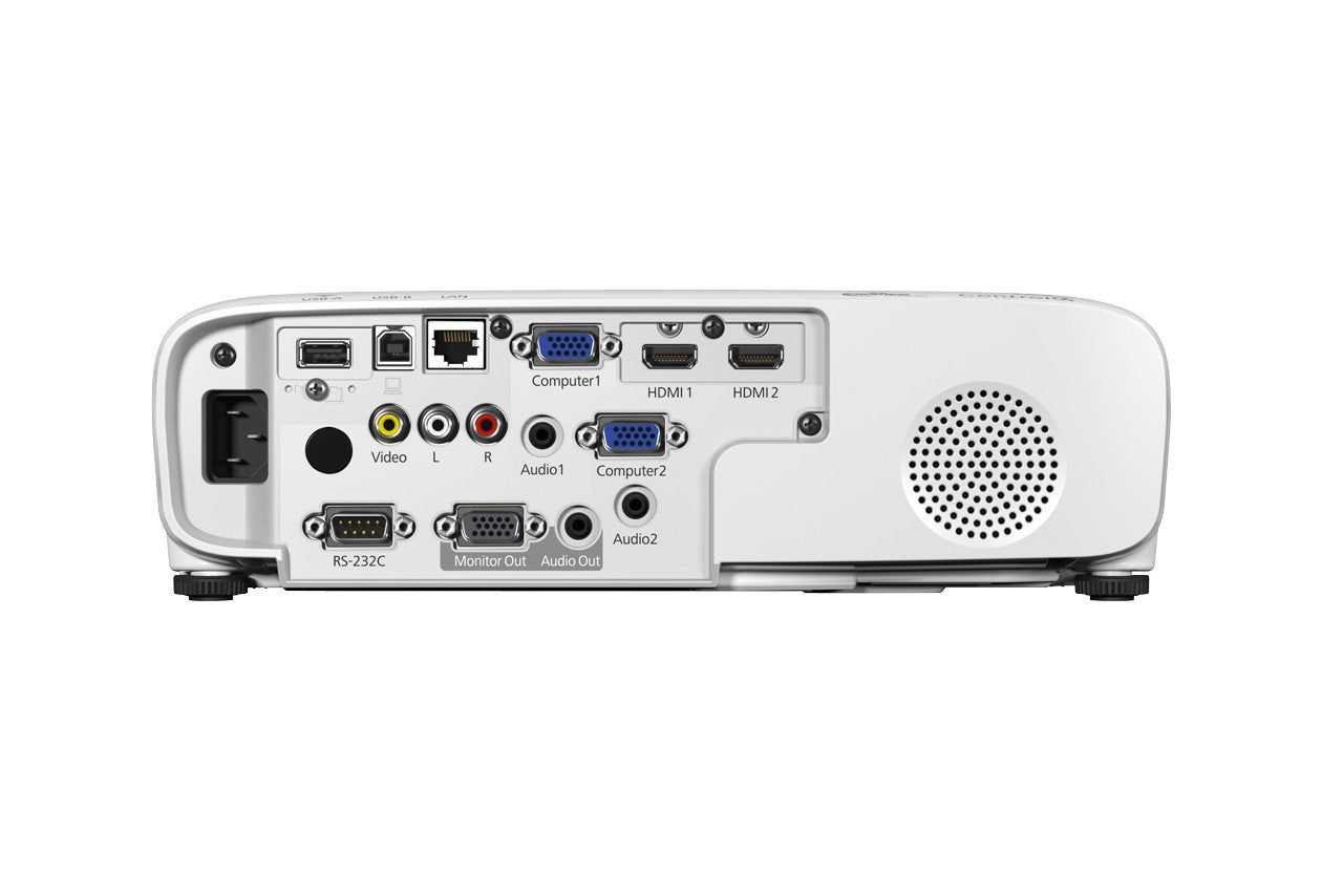 EPSON EB-W49 Projecteur 3LCD, WXGA , 3800 lm, 16 000 : 1, 1,30 – 1,56:1, VGA x2, HDMI x2 , RJ45, Wifi avec ELPAP11