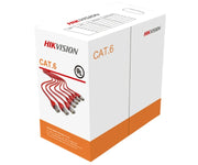 Hikvision DS-1LN6-UU Câble Réseau CAT6 UTP 305 m (Cuivre Solide, 0,565 mm, CM)