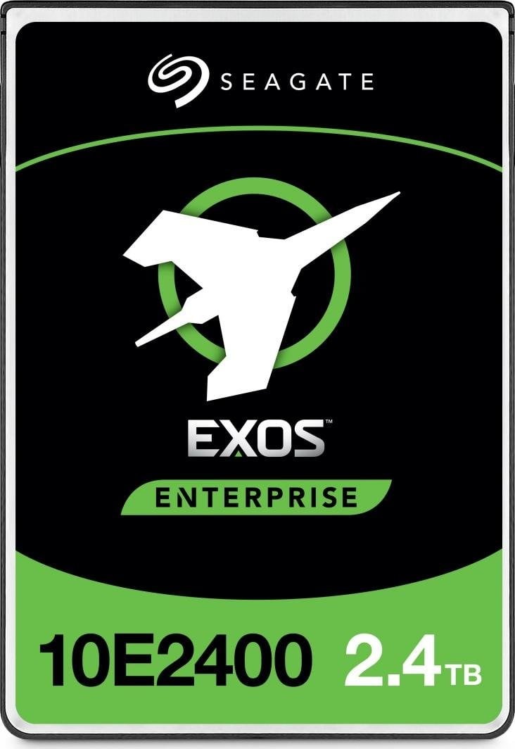 SEAGATE EXOS 10E2400 Ent.Perf. 10K 2.4TB w/Enhanced Cache HDD 512e/4Kn FastFormat 10000rpm 256MB cache SAS 12Gb/s 6,4cm 2,5inch BLK