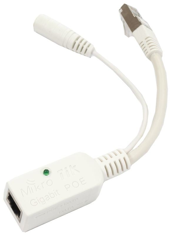 Mikrotik RBGPOE adaptateur et injecteur PoE Gigabit Ethernet 48 V